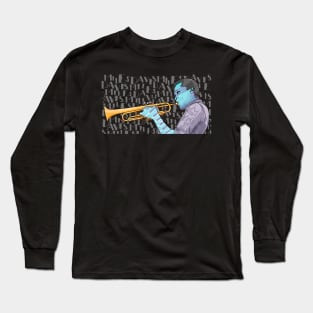 Miles Davis "King of Blue" Long Sleeve T-Shirt